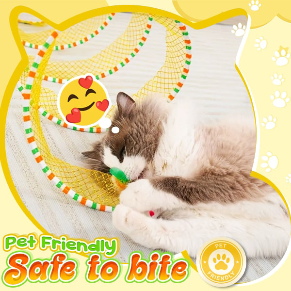 PawJourney® Self-play Cat Hunting Spiral Tunnel Toy