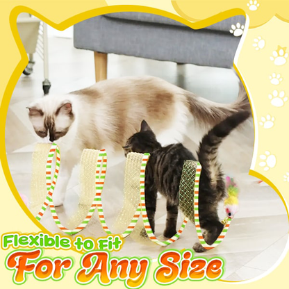 PawJourney® Self-play Cat Hunting Spiral Tunnel Toy